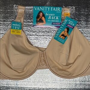Vanity Fair Women's Beige Minimizer Bra Size 44DD
